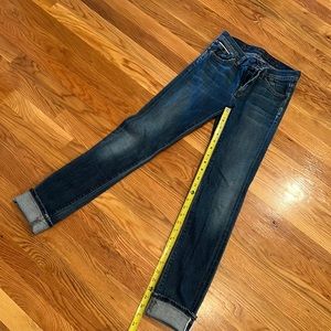 Goldsign jenny 24 jeans cuffed bottom